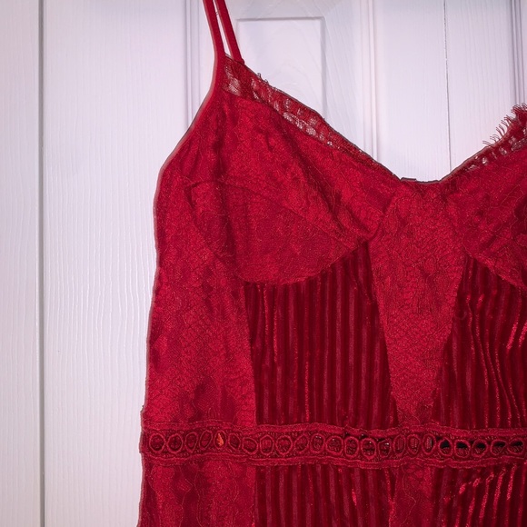 PLT red lace dress - Picture 4 of 6